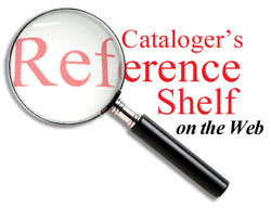 Catalogers Reference Shelf